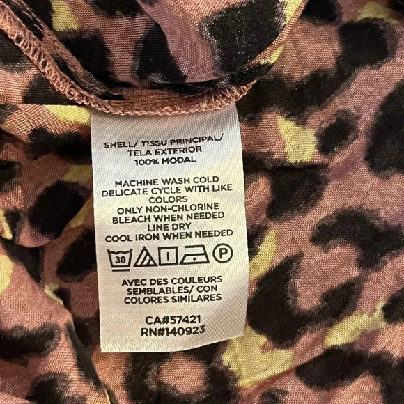 Loft Leopard Print Ruffle Shirt - Picture 6 of 9